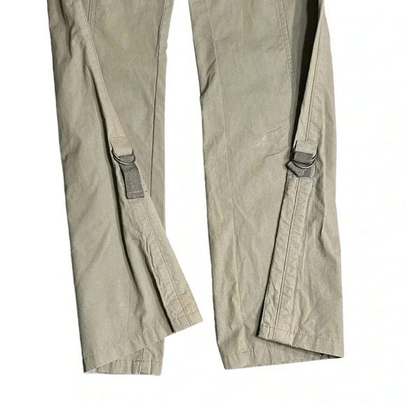 MISS DAZZLE cargo pants,Y2K,Metal accents,boot cut,wide hem,rodeo,retro,cotton - Picture 14 of 15